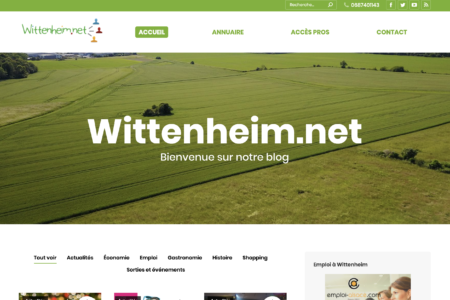 Nouveau blog d’actualité à Wittenheim et annuaire des commerces et services de Wittenheim Nouveau blog d'actualité à Wittenheim et annuaire des commerces et services de Wittenheim