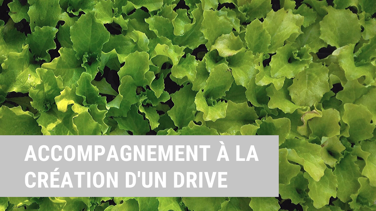Accompagnement à la création d'un drive
