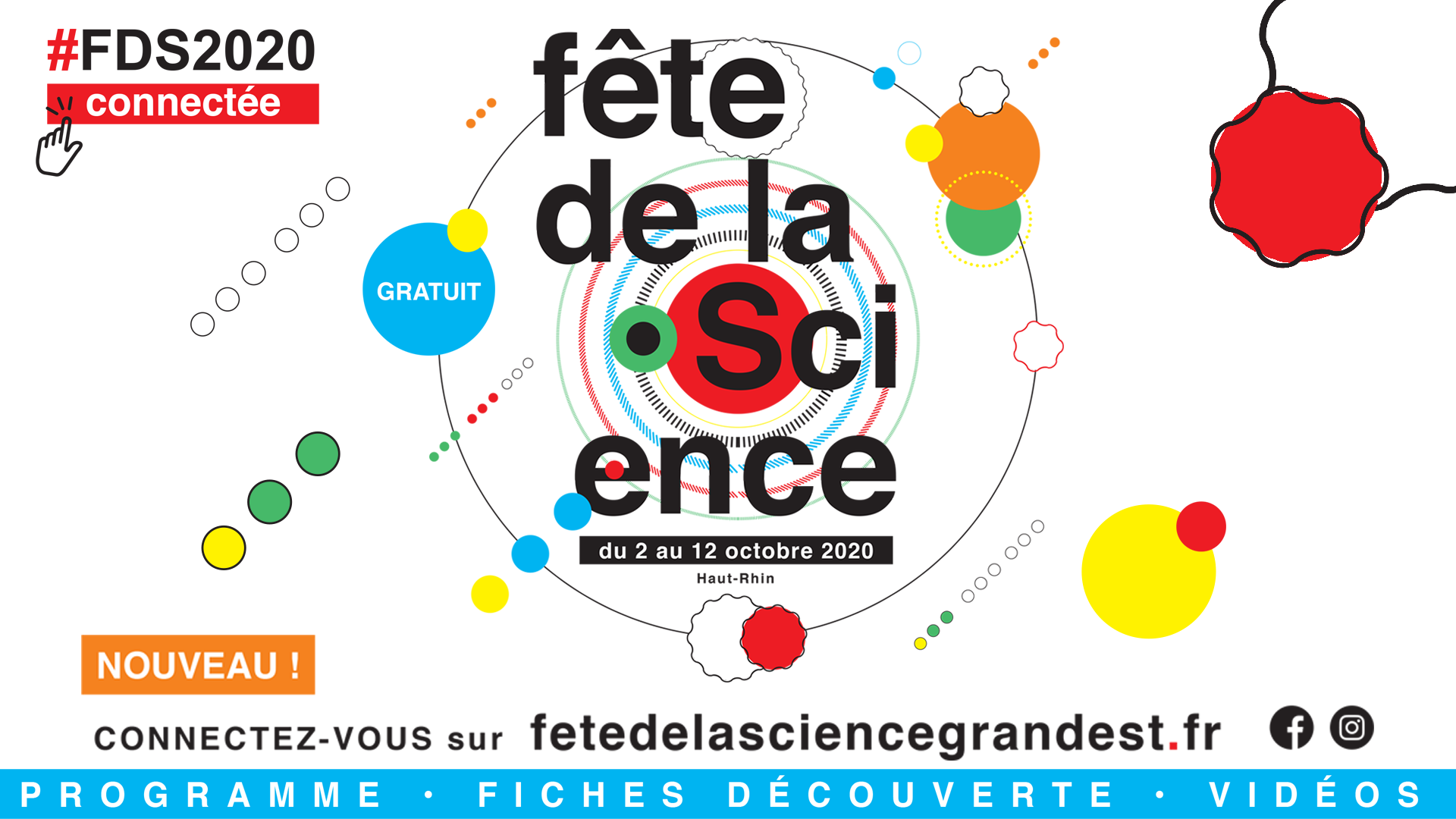 Promotion de la fête de la science en Alsace