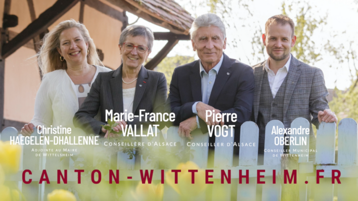 Elections départementales canton Wittenheim