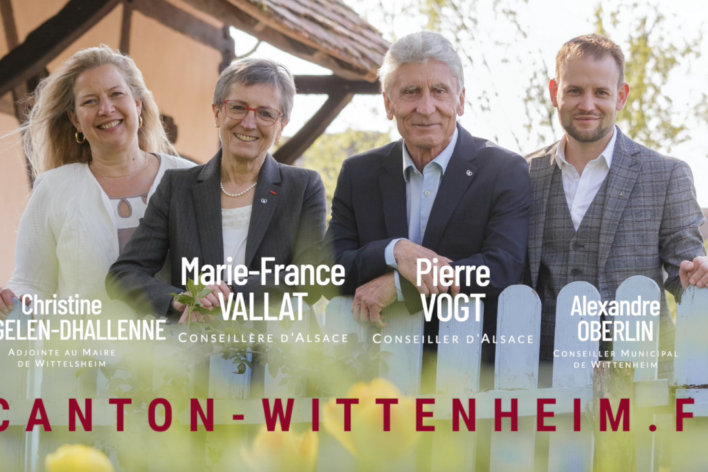 Elections départementales canton Wittenheim
